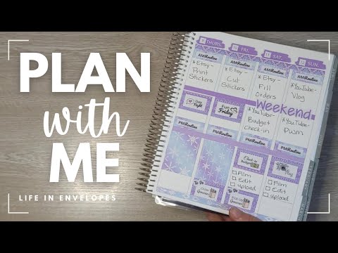 Plan With Me / Jan 2025 / Erin Condren Life Planner / Vertical Layout