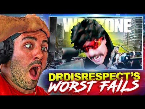 Dr Disrespect’s Biggest Warzone Fails