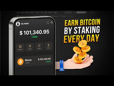 How to Earn 1 BTC Daily by Staking 💎 | Unlock Passive Crypto Income in 2024