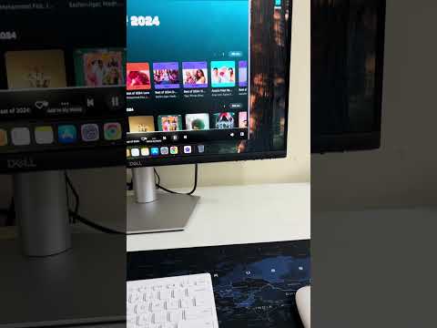 Apple Mac mini 4 setup | Dell 4K monitor | HP Bluetooth keyboard and mouse