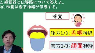 感覚器と伝導路　【解剖生理学】