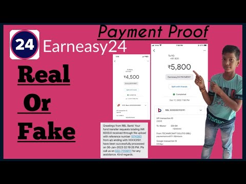 earn easy 24 app payment proof | earn easy 24 app real or fake | earneasy24 app payment proof