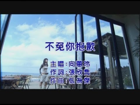 向蕙玲 - 不免你抱歉 【KTV 導唱字幕】