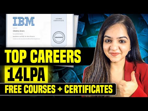 5 Most In-demand Careers With FREE Certification Courses, Average Pay, Eligibility Criteria & More