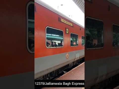 12379/Jallianwala Bagh Express Train Journey | SEALDAH To AMRITSAR | #shorts #indiarailway