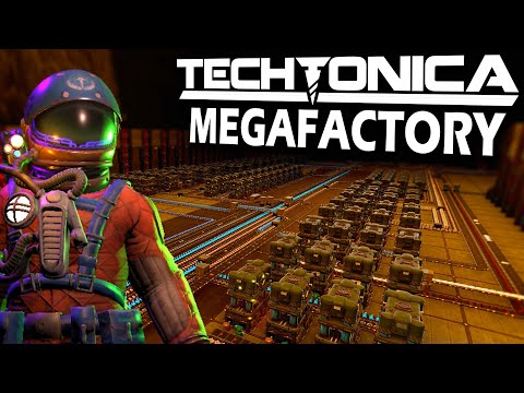 Building The Megafactory in Techtonica Update 4