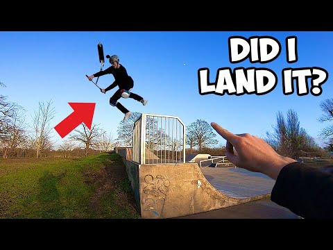 INSANE SKATEPARK GAP!