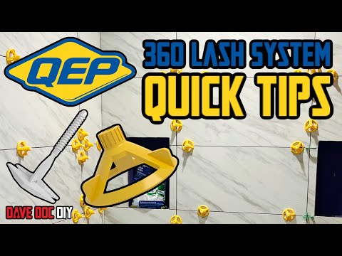 QEP Lash Tile Leveling System | Quick Tips