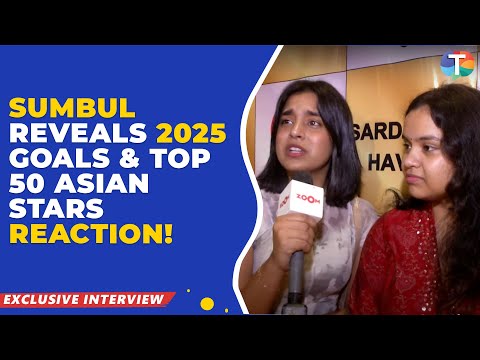 Sumbul Touqeer Khan reveals her New Year resolution; REACTS to being in Top 50 Asian Stars of 2024!