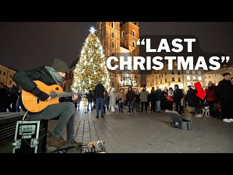 Magical Krakow Evening | Amazing Last Christmas Cover By Imad Fares |  Tribute To George Michael