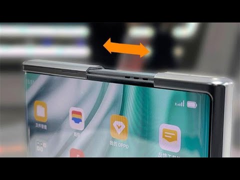 中国造全球首款卷轴屏手机，手机秒变iPad，看她变形太治愈了
