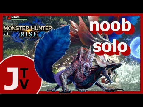 MH RIse Apex Mizutsune LBG Noob Solo Run