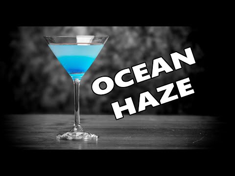 How To Make The Ocean Haze Cocktail | Booze On The Rocks