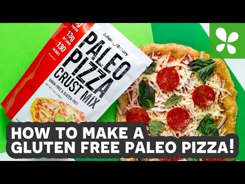 How To Make A Gluten Free Paleo Pizza Using Julian Bakery's Pizza Crust Mix