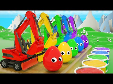 Ice Cream Song -Surprise Eggs Kids Songs - Baby Nursery Rhymes & Kids Songs