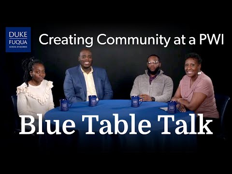 Black Students Creating Community at Duke University’s Fuqua School of Business, a PWI