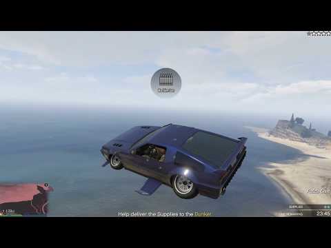 GTA Online - Flying Deluxo up the river and Business Resupplies.