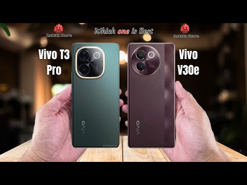 Vivo T3 Pro vs Vivo V30e  Full comparison ⚡Which one is Best