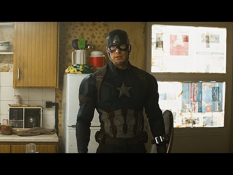 캡틴&버키 vs 독일 특수부대 아파트 전투 장면 | 캡틴 아메리카: 시빌 워 (Captain America: Civil War, 2016) [4K]