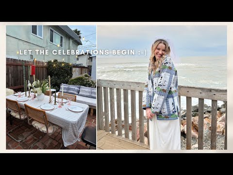 VLOG: staying healthy, home improvements + coastal grandma lingerie bridal shower :-)