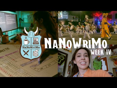 Writing Vlog | Last Week of NaNoWriMo 2022