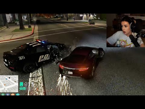 Nunu Gets In A WILD Chase with A Spiked Car | GTA RP NoPixel 4.0