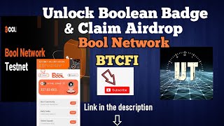 Bool Network Airdrop review | How to participate in testnet | unlock Boolean Badge