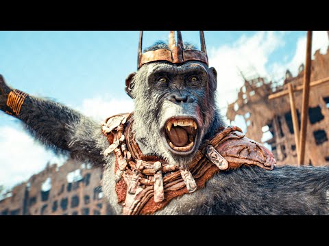 Kingdom of the Planet of the Apes - All Trailers From The Movie (2024)