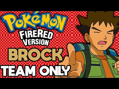 Is it Possible to Beat Pokemon FireRed with Brock's Team?