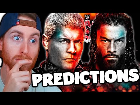 WWE BAD BLOOD 2024 OFFICIAL PREDICTIONS