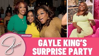 Sherri Attends Gayle King’s Surprise Party