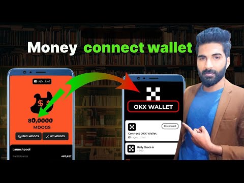 Money Dogs Connect Wallet | Okx and Tonkeeper Wallet Connect | Money Dogs Airdrop #aqibntv