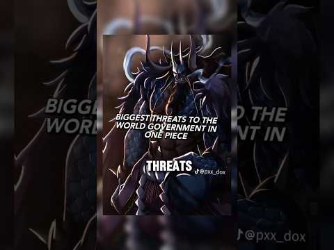 5 BIGGEST THREATS IN ONE PIECE !! #onepiece #anime #manga #luffy #gear5 #zoro #shanks #onepieceedit