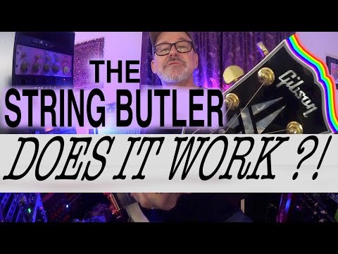 String Butler! An Easy Fix For Annoying Tuning Problems | Tim Pierce | 3 + 3 Headstock