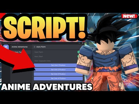 *NEW* ANIME ADVENTURES SCRIPT PASTEBIN 2024 | AUTO FARM | INF GEMS | Mobile Script