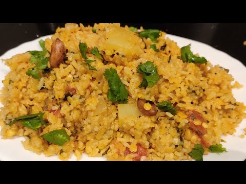 Nilanga Rice Recipe | पौष्टिक आणि झटपट तयार होणारा निलंगा राइस |  Latur special Nilanga Rice Recipe