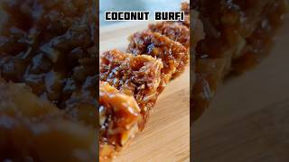 Coconut Jaggery Burfi 😋😋 #shorts #short #youtubeshorts #coconutsweet #food #burfi