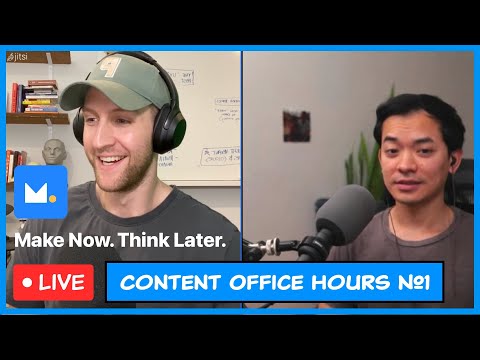 Content Creation office hours with Ben and Francis #1