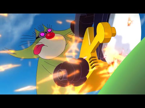 Oggy and the Cockroaches - Jack the builder (SEASON 4) BEST CARTOON COLLECTION | New Episodes in HD