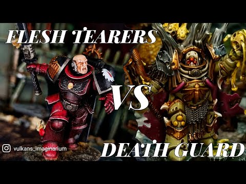 Blood Angels Vs Death Guard. (new Pariah Nexus Mission) Warhammer 40k battle report