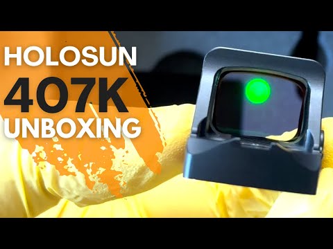 Holosun 407K Unboxing