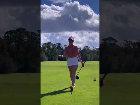 #golfshorts Golf swing basics | Golf swing slow motion | Golf girl hot women golf girls #golfgirl