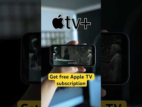 Get free Apple TV+ subscription #appletvplus #youtubeshorts