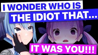 Suisei Goofed Up, Aqua Calls Her Out On It (Suisei, Aqua, Towa - StartEnd / Hololive) [Eng Subs]