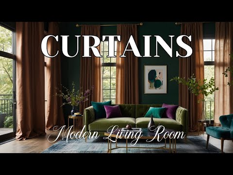 Curtains - Beautiful and Fashionable Living Room 2025