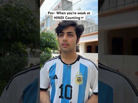 Youre weak at Hindi Counting💀 | Raj Grover | #shorts