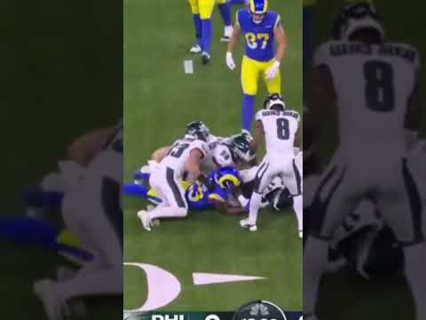 Isaiah Rodgers FORCES THE HUGE FUMBLE for the Birds!!!! 🦅🔥 Eagles vs Rams Highlights