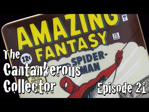 Episode 21: SPIDER-MAN AMAZING FANTASY #15 Comic Book Franklin Mint Collectible Plates MARVEL COMICS