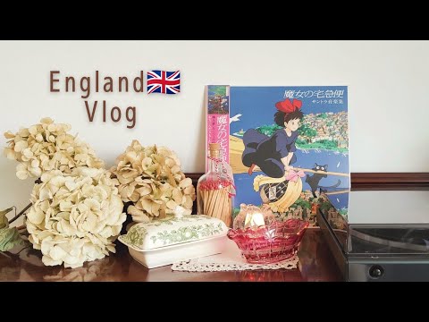 Small lovely vintage shop🪞│Autumn Walk│Purchases│Life in England│vlog