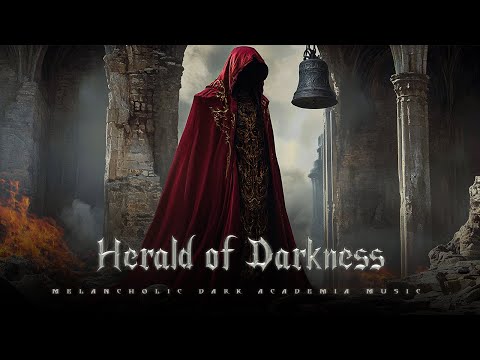 Herald of Darkness | A Haunting Symphony of Melancholic Piano and Violin | Dark Academia Music